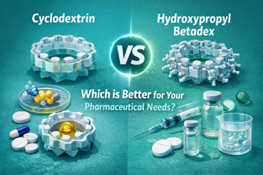 Cyclodextrin vs Hydroxypropyl Betadex: Hvilken er bedre til dine farmaceutiske behov?