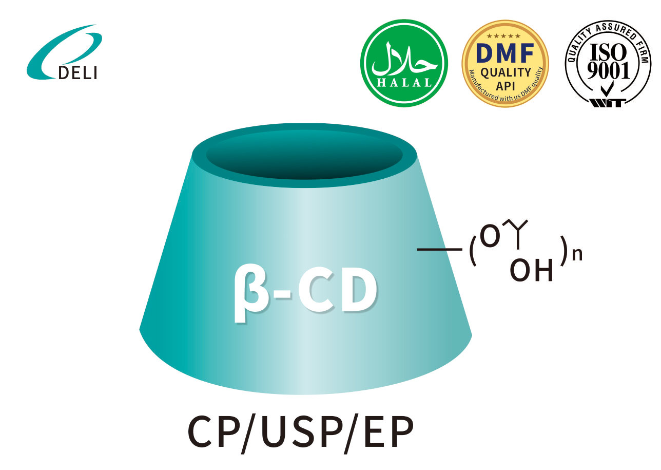 Deli Biokemisk hydroxypropyl Betadex pulver USP og EP -klasse